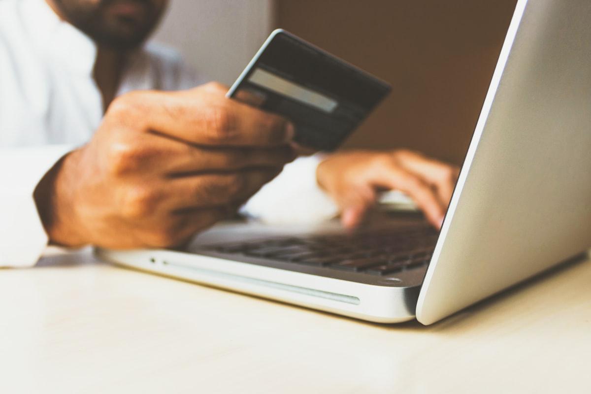 Modern ecommerce storefront with product cards and checkout interface